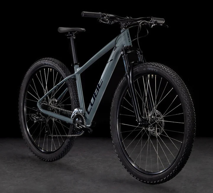 Bicicleta de montaña CUBE Aim ONE Foggyblack & Black 2025